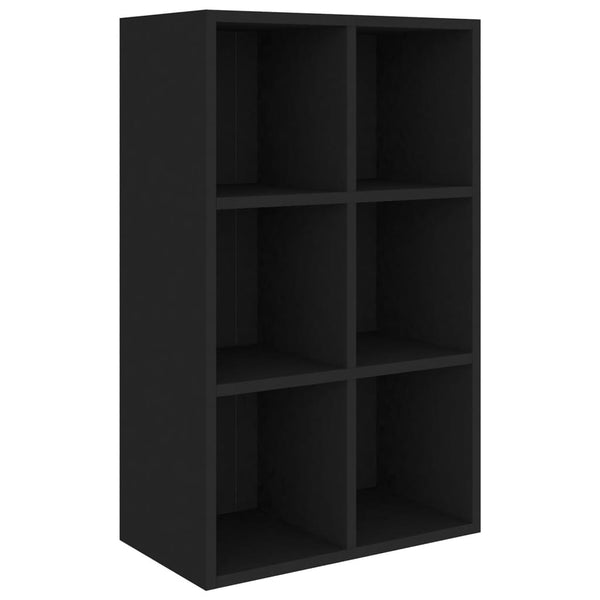 Sideboards & Buffets Book Cabinet/Sideboard Black 66X30x98 Cm Engineered Wood