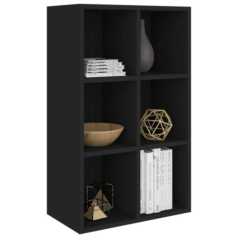 Sideboards & Buffets Book Cabinet/Sideboard Black 66X30x98 Cm Engineered Wood