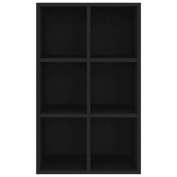 Sideboards & Buffets Book Cabinet/Sideboard Black 66X30x98 Cm Engineered Wood