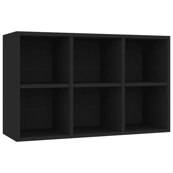 Sideboards & Buffets Book Cabinet/Sideboard Black 66X30x98 Cm Engineered Wood