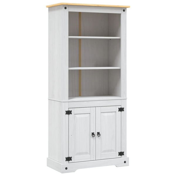 Cabinets & Cupboards Cupboard Mexican Pine Corona Range White 80X40x170 Cm