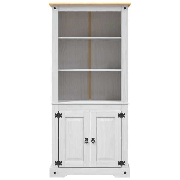 Cabinets & Cupboards Cupboard Mexican Pine Corona Range White 80X40x170 Cm