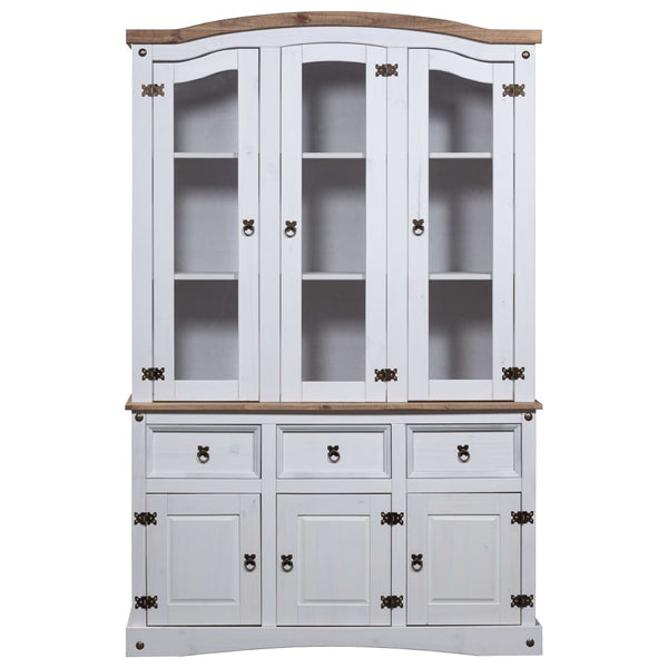 Cabinets & Cupboards Buffet & Hutch Mexican Pine Corona Range White