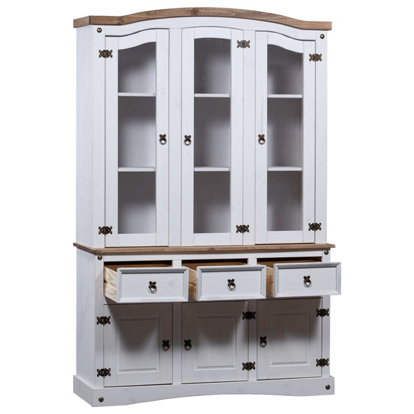 Cabinets & Cupboards Buffet & Hutch Mexican Pine Corona Range White