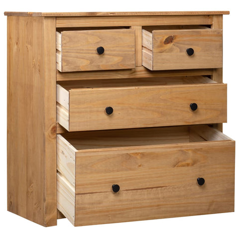 Sideboards & Buffets Sideboard 80X40x83 Cm Pinewood Panama Range