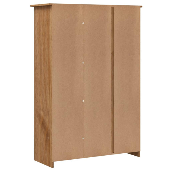 Wardrobes 3 Door Wardrobe 118X50x171.5 Cm Pine Panama Range