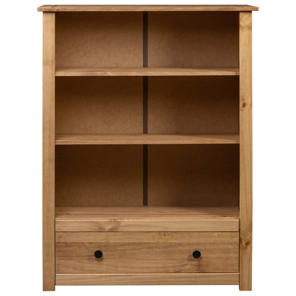 Bookshelves Bookcase 80X35x110 Cm Solid Pine Wood Panama Range