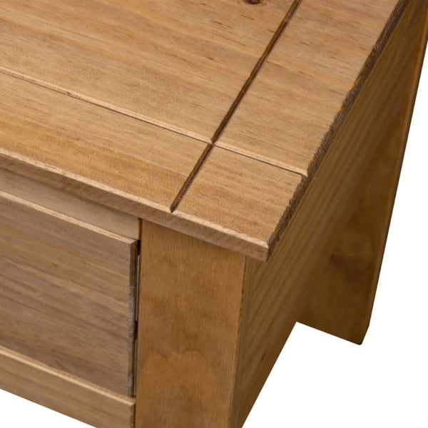 Bedside Tables Bedside Cabinet 46X40x57 Cm Pine Panama Range