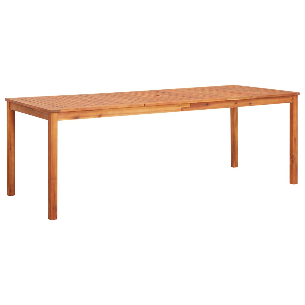 Patio & Garden Tables Garden Table 215X90x74 Cm Solid Acacia Wood