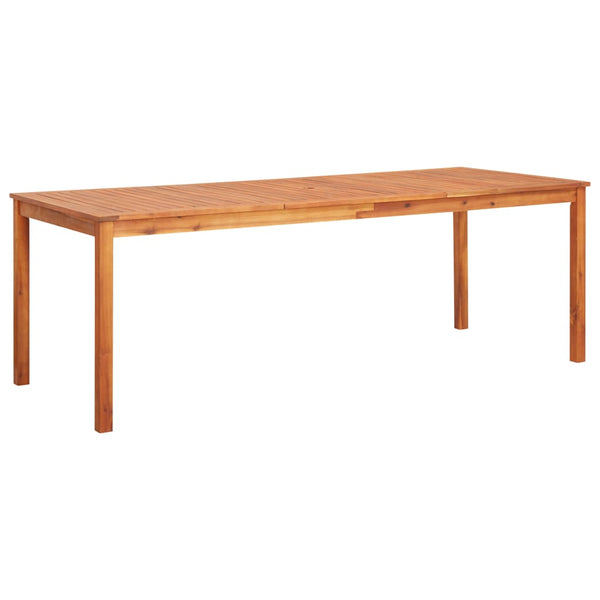 Patio & Garden Tables Garden Table 215X90x74 Cm Solid Acacia Wood