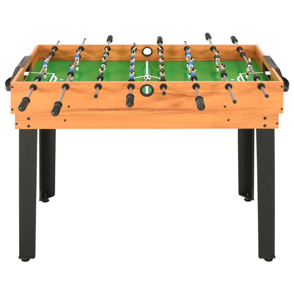 Foosball 15 In 1 Multi Game Table 121X61x82 Cm Maple