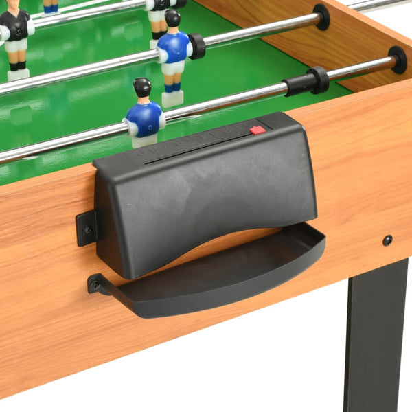 Foosball 15 In 1 Multi Game Table 121X61x82 Cm Maple