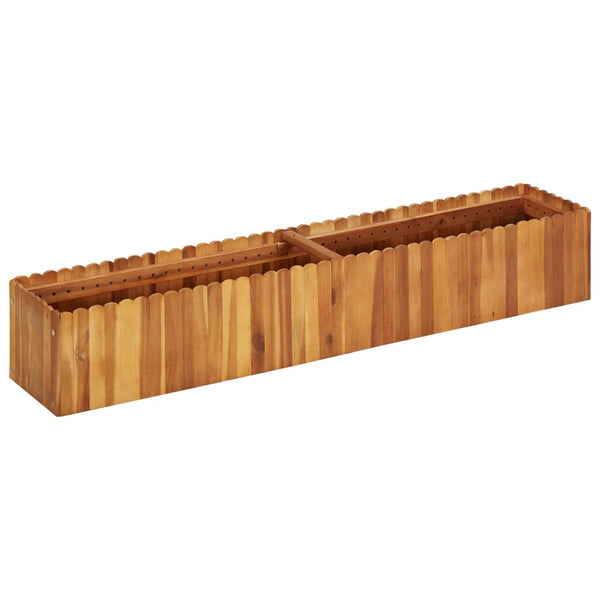 Raised Garden Beds Garden Raised Bed Solid Acacia Wood