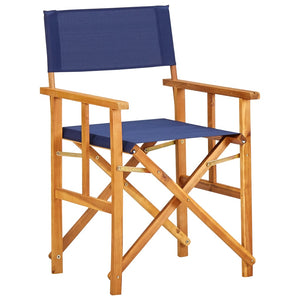 Patio Chairs Director's Chair Solid Acacia Wood