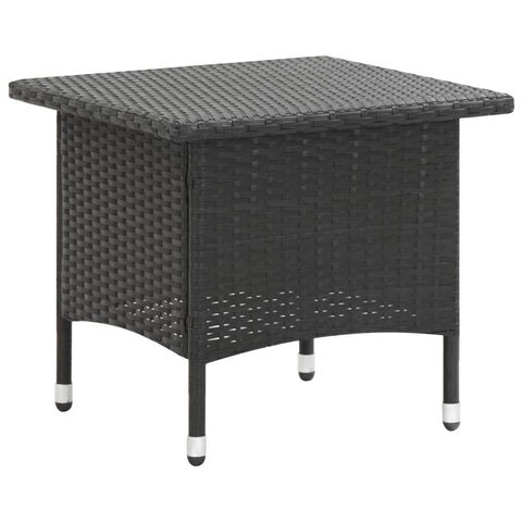 Patio & Garden Tables Tea Table 50X50x47 Cm Poly Rattan