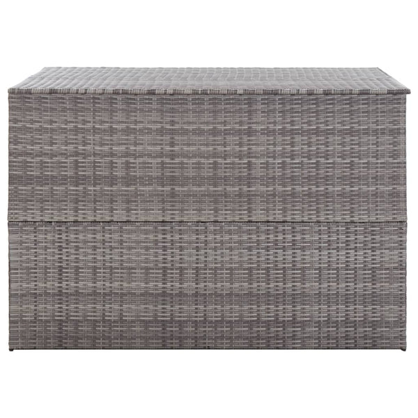 Storage Deck Boxes Garden Storage Box Grey 150X100x100 Cm Poly Rattan