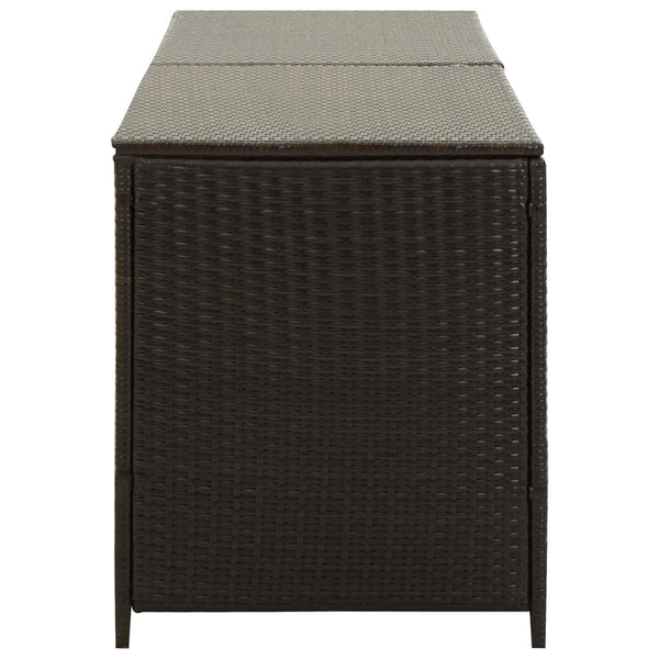 Storage Deck Boxes Garden Storage Box Poly Rattan 200X50x60 Cm