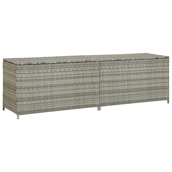 Storage Deck Boxes Garden Storage Box Poly Rattan 200X50x60 Cm