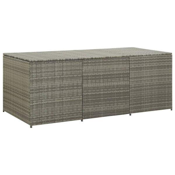 Storage Deck Boxes Garden Storage Box Poly Rattan 180X90x70 Cm