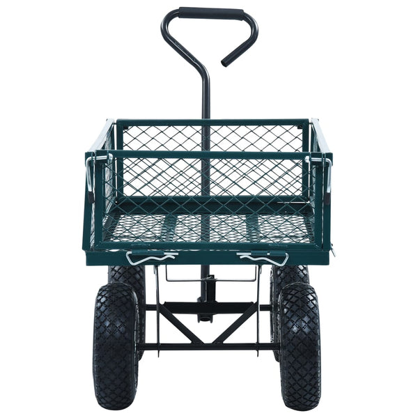 Wheelbarrows Carts Wagons Garden Hand Trolley Green 250 Kg