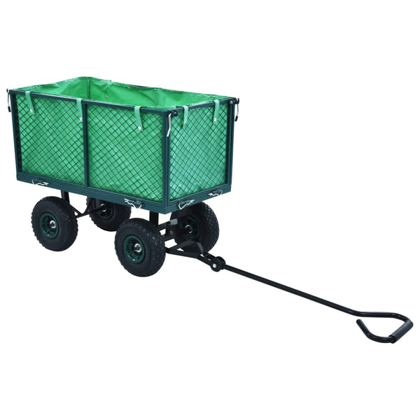 Wheelbarrows Carts Wagons Garden Hand Trolley Green 350 Kg