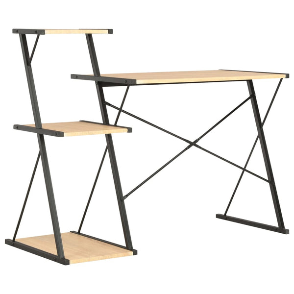 Desk With Shelf 116X50x93 Cm