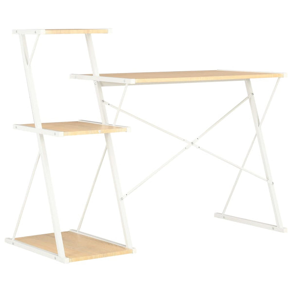 Desk With Shelf 116X50x93 Cm