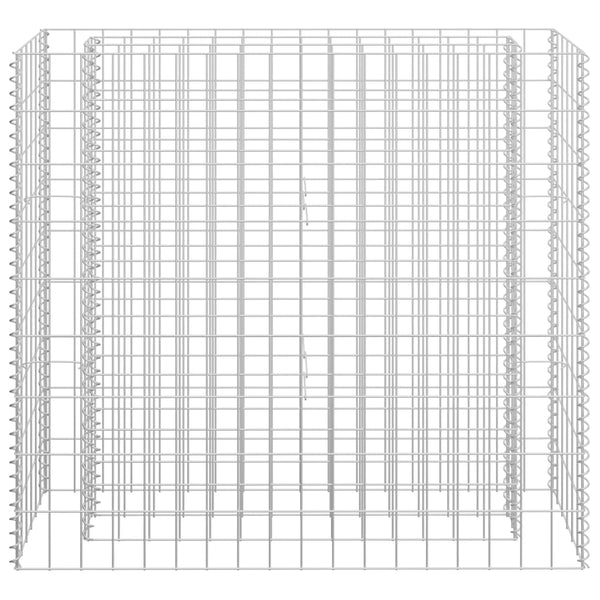 Raised Garden Beds Gabion Raised Bed Galvanised Steel 90X30x90 Cm