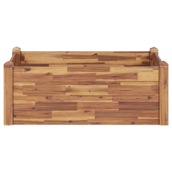 Raised Garden Beds Garden Raised Bed 110X60x44 Cm Solid Acacia Wood