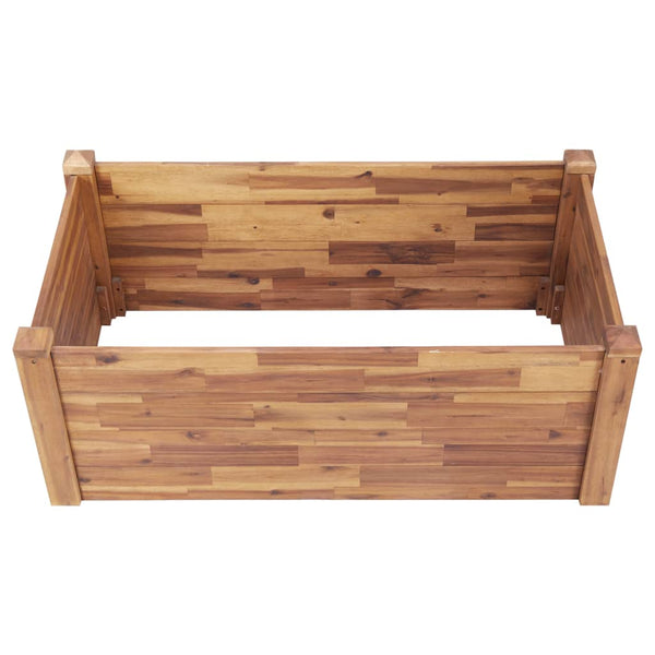 Raised Garden Beds Garden Raised Bed 110X60x44 Cm Solid Acacia Wood