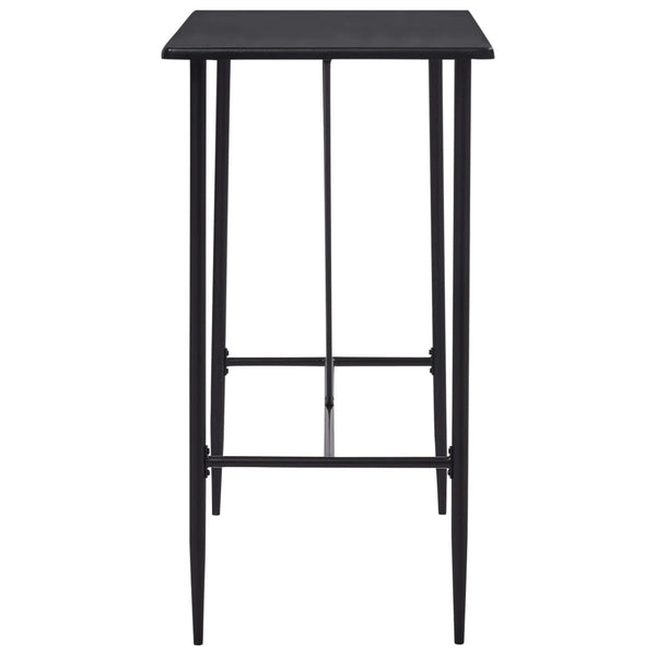 Bar Tables Bar Table Black 120X60x110 Cm Mdf