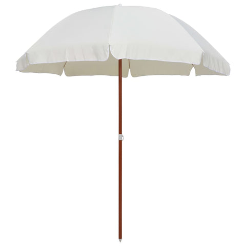 Patio Umbrellas Parasol With Steel Pole 240 Cm