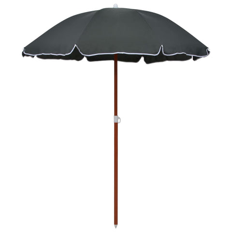 Patio Umbrellas Parasol With Steel Pole 180 Cm