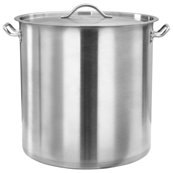 Slow Cookers Stock Pot 98 L 50X50 Cm Stainless Steel