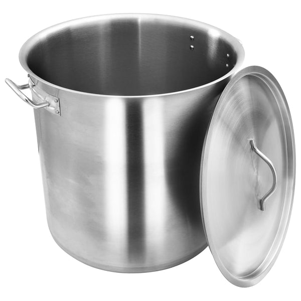 Slow Cookers Stock Pot 98 L 50X50 Cm Stainless Steel