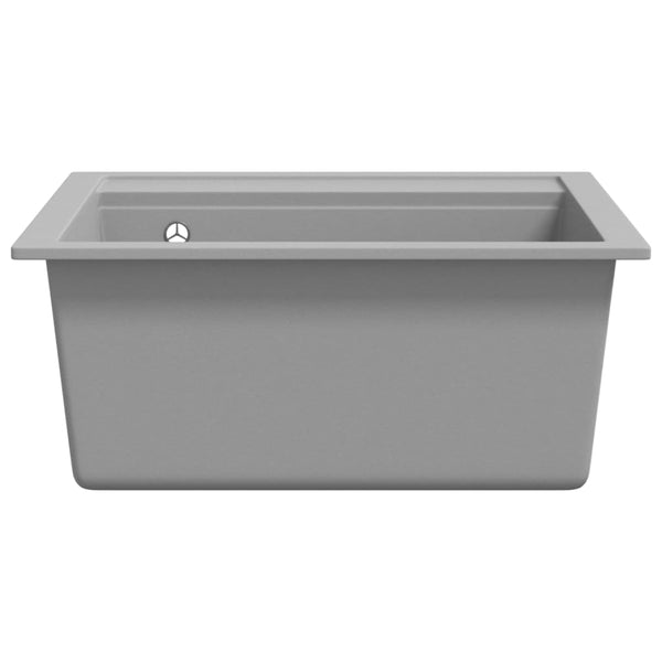 Kitchen Sinks Granite Kitchen Sink Single Basin Grey