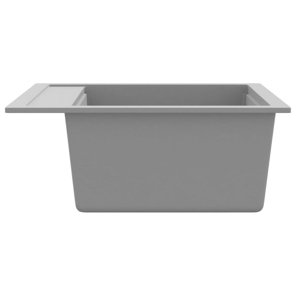 Kitchen Sinks Granite Kitchen Sink Single Basin Grey