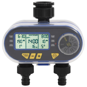 Watering Timers & Controllers Automatic Digital Water Timer With Dual Outlet