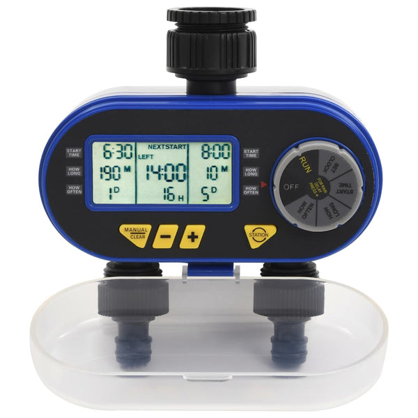 Watering Timers & Controllers Automatic Digital Water Timer With Dual Outlet