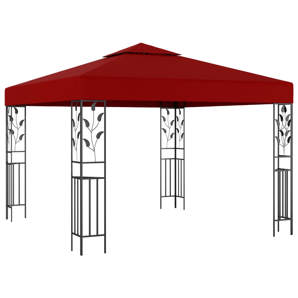 Gazebo 3X3 M Wine Red