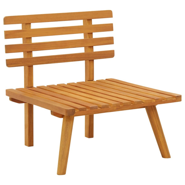 Patio Chairs Garden Chair With Cushions Solid Acacia Wood