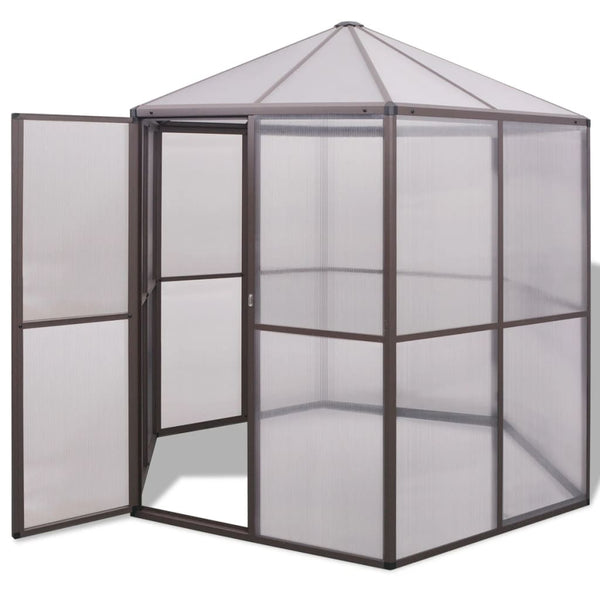 Greenhouses Greenhouse Aluminium 240X211x232 Cm