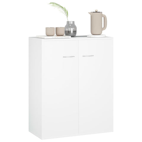 Sideboards & Buffets Sideboard White 60X30x75 Cm Engineered Wood