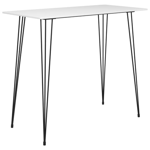 Bar Tables Bar Table White 120X60x105 Cm