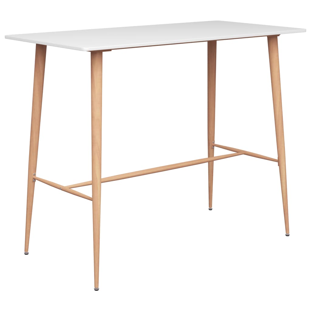 Bar Tables Bar Table White 120X60x105 Cm