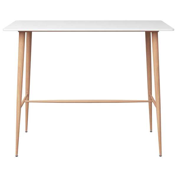 Bar Tables Bar Table White 120X60x105 Cm