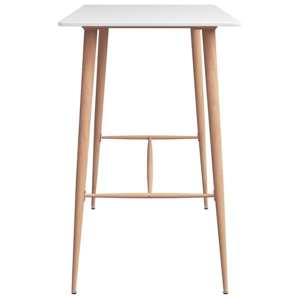 Bar Tables Bar Table White 120X60x105 Cm