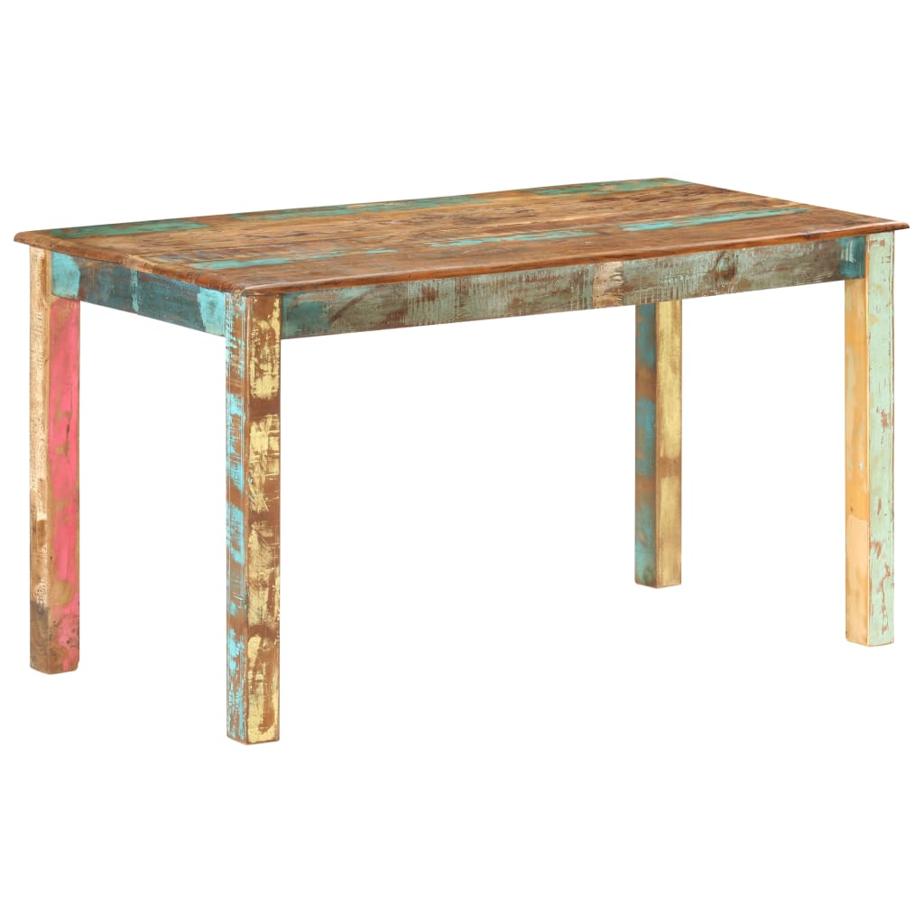 Dining Tables Dining Table Solid Reclaimed Wood 140X70x76 Cm