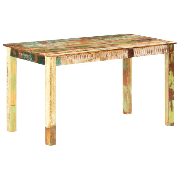 Dining Tables Dining Table Solid Reclaimed Wood 140X70x76 Cm