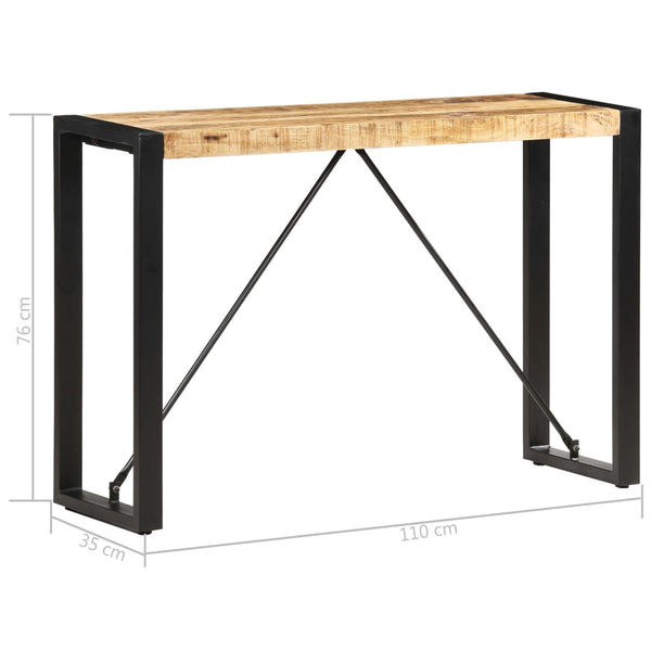 Hall Tables Console Table 110X35x76 Cm Solid Mango Wood